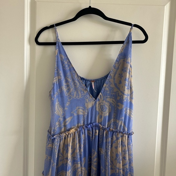 NWOT Free People Julianna Tiered Maxi - Picture 7 of 13